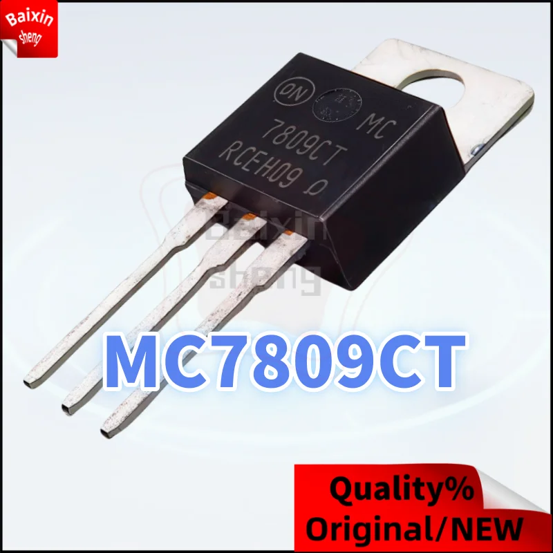 

MC7809CTG MC7809CT 7809CT TO-220-3 9V/1A Three terminal Voltage Linear Regulator 10PCS Brand new quality