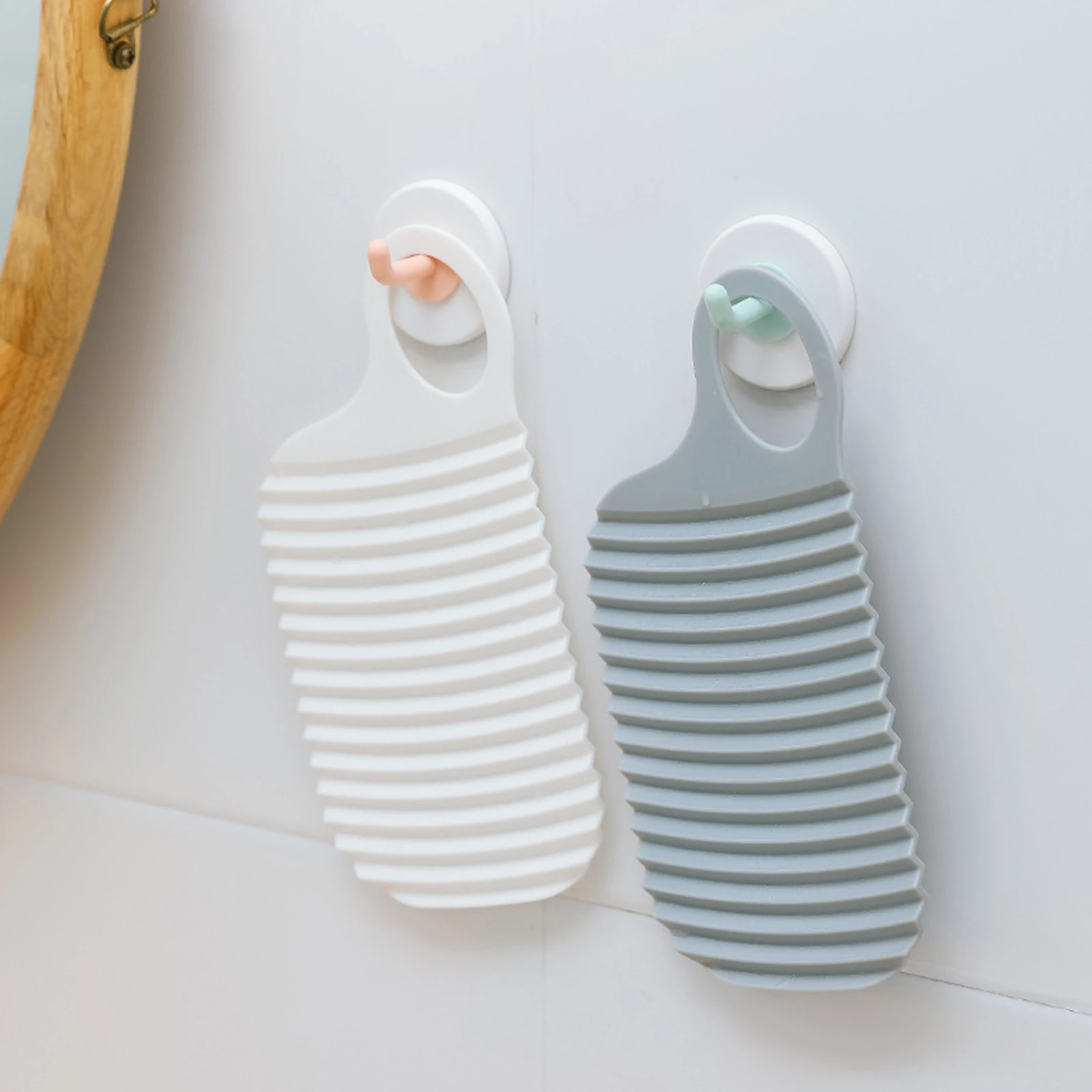 

4 Pcs Washboard Hand Washing for Clothes Handheld Cloths Laundry Travel