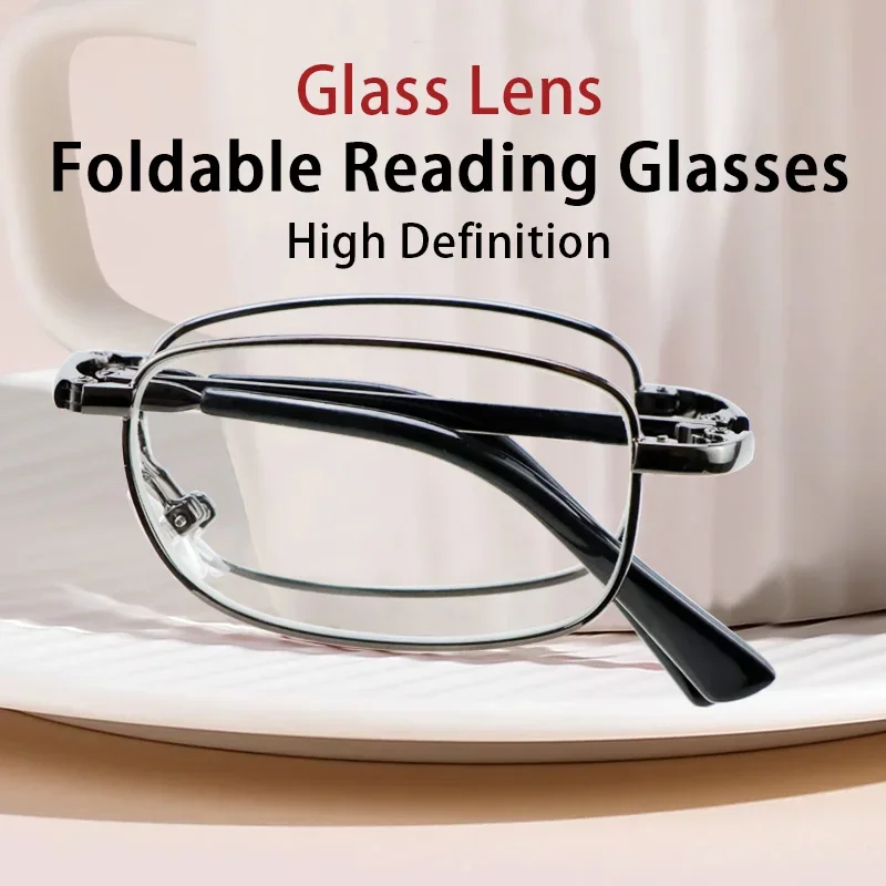 Foldable Reading Glasses for Men Women Diopters:0.5+0.75+1+1.25+1.5+1.75+2+2.25+2.5+2.75+3+3.5+4.0