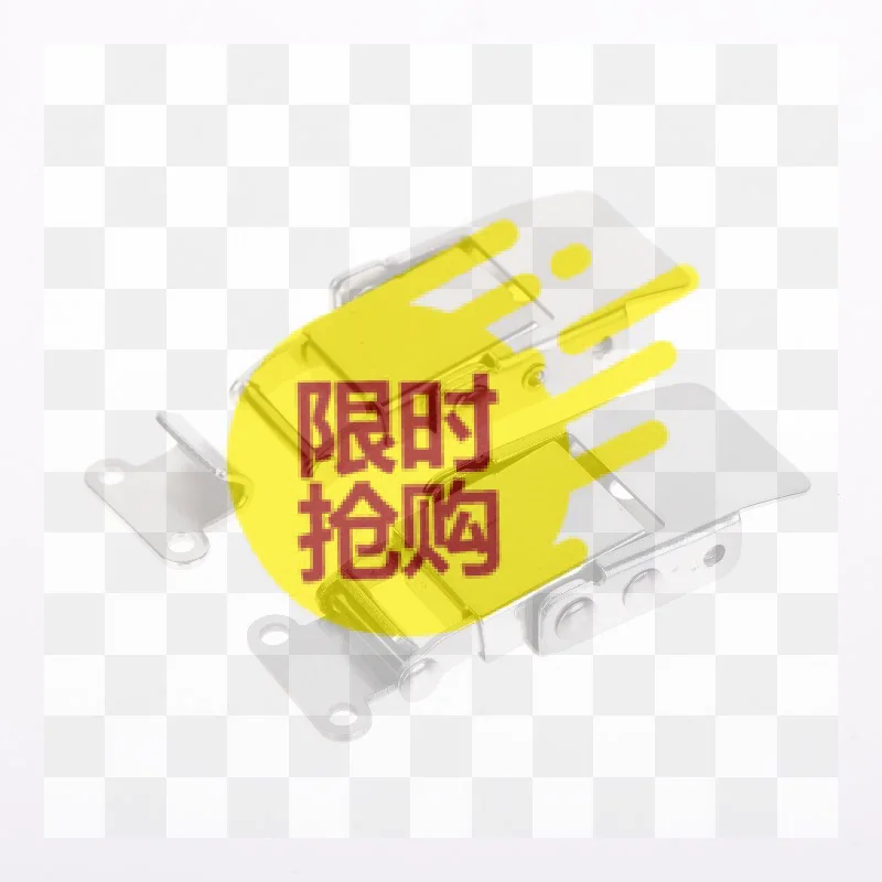 【BA】Metal Spring Toggle Latch Lock Jewelry Box Buckle Hasp Clasp With Screws Furniture Hardware For Wooden Suitcase, Tool Boxes