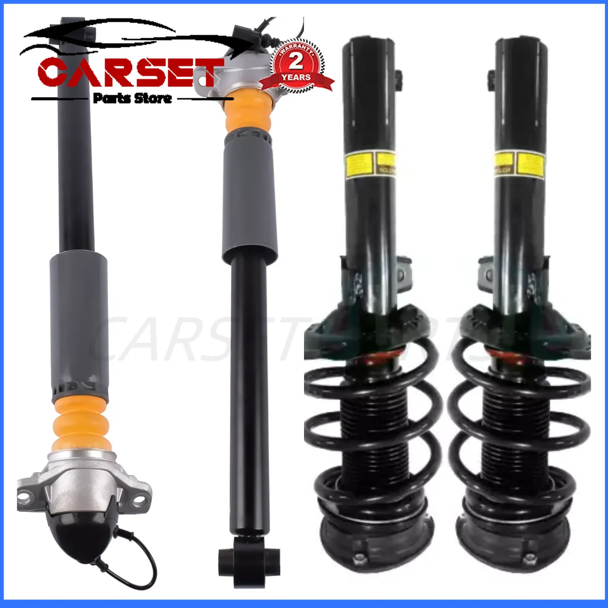 4× Front & Rear Shock Strut Assys Magnetic for Audi A3 S3 RS3 2015-2022  8V0413029 ,8V0413029P, 8V0413029J 8V0513021N,8V0513021J