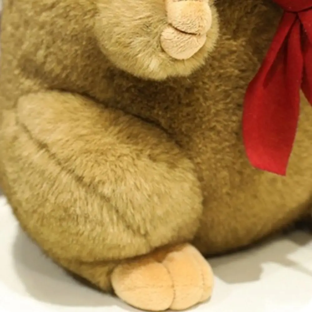 Bebê dormindo pp algodão simulação marmota macio realista marmota fofo confortável recheado marmota presentes