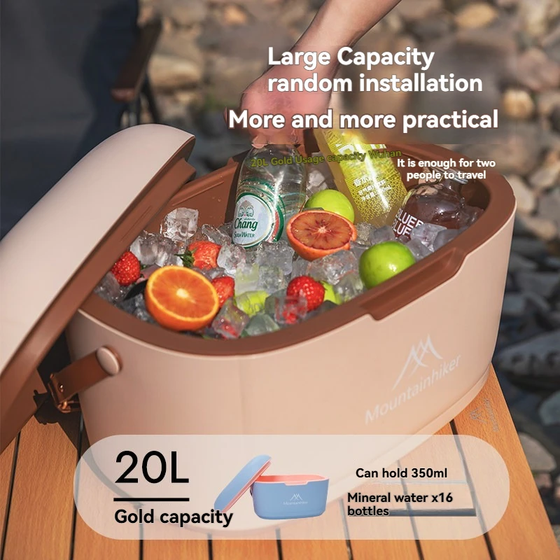 Boîte de conservation alimentaire Macaron SZK1232 - Boîte isotherme portable pour la pêche, la maison, la réfrigération et la conservation, véhicule