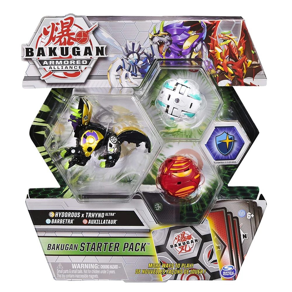 Baku Cubbo Deka Pack con Bakuganes Jumbo King Cubbo y Core Cubbo Geogan Rising Transformando Figuras de acción coleccionables