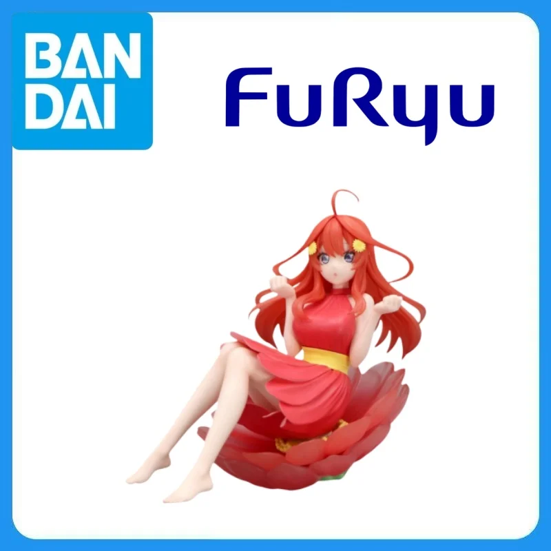 In Stock Genuine FuRyu Gotoubun No Hanayome Nakano Itsuki Bloo-me Kawaii Anime Figure Garage Kit Anime Cartoon Model Toys