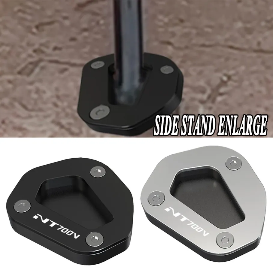 

NT 700V For Honda NT700V Deauville ABS 2006-2016 2015 2014 Kickstand Foot Side Stand Extension Pad Support Plate Enlarge Stand