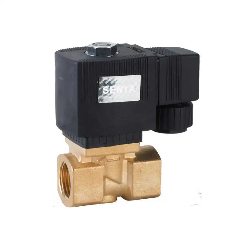 

1PCS 6213-04 4-Point Baode Solenoid Valve Water Air Oil SY22310-15 220V 24V 12V Normally Closed Outdoor Waterproof Type