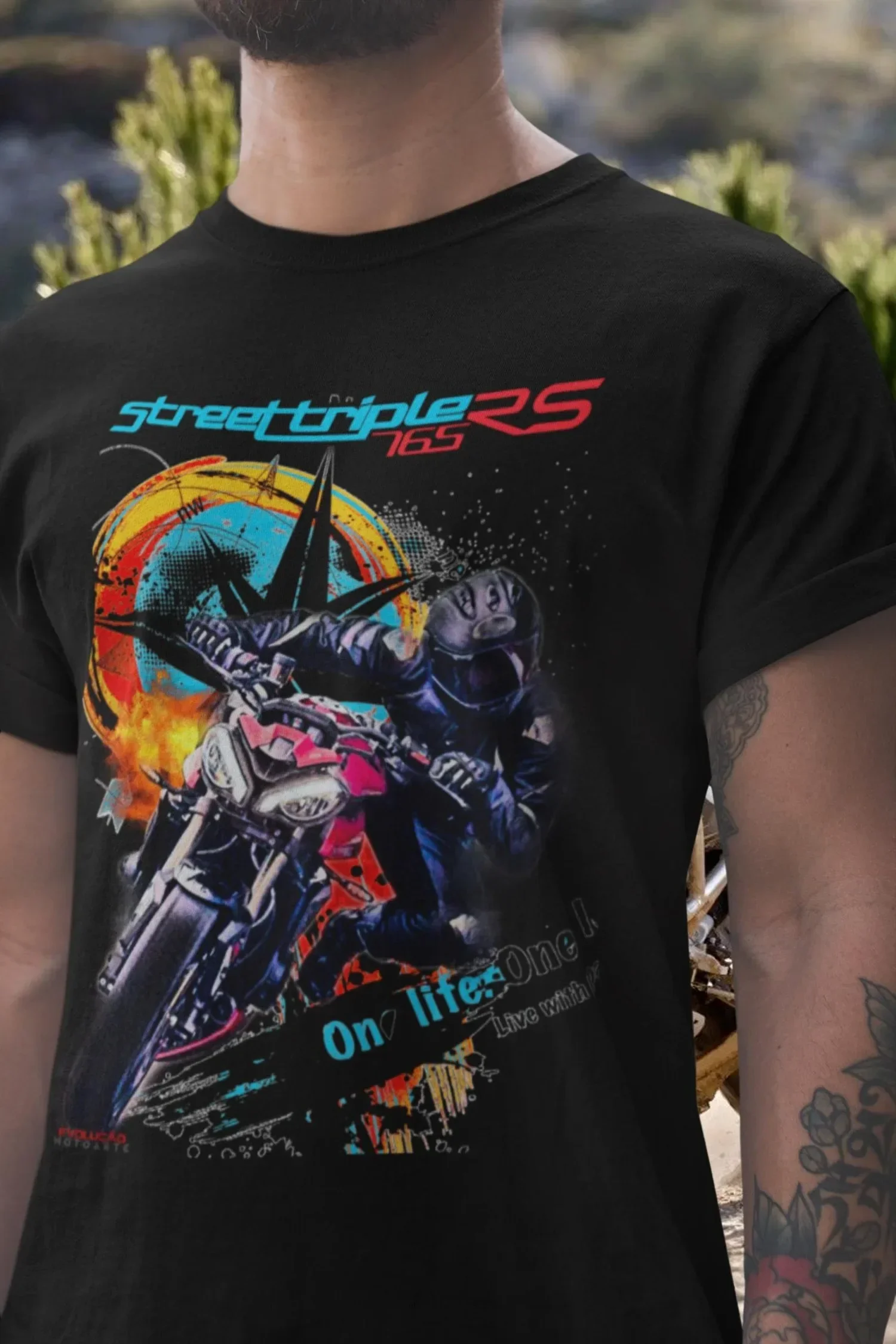 

138 @ EY T-moto.riumph Street Triple 765 RS футболка Moto2 Engine Performance мотоциклетная футболка Supernaked Rider графический топ для T-mot