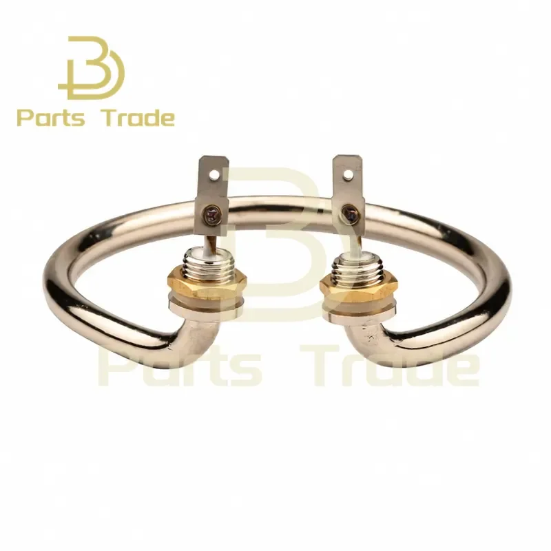 1KW 220V Electric Resistance Heating Hexagonal Head Screw Bend Electroplate Circle Shape Heat Pipes for Liquid Heating