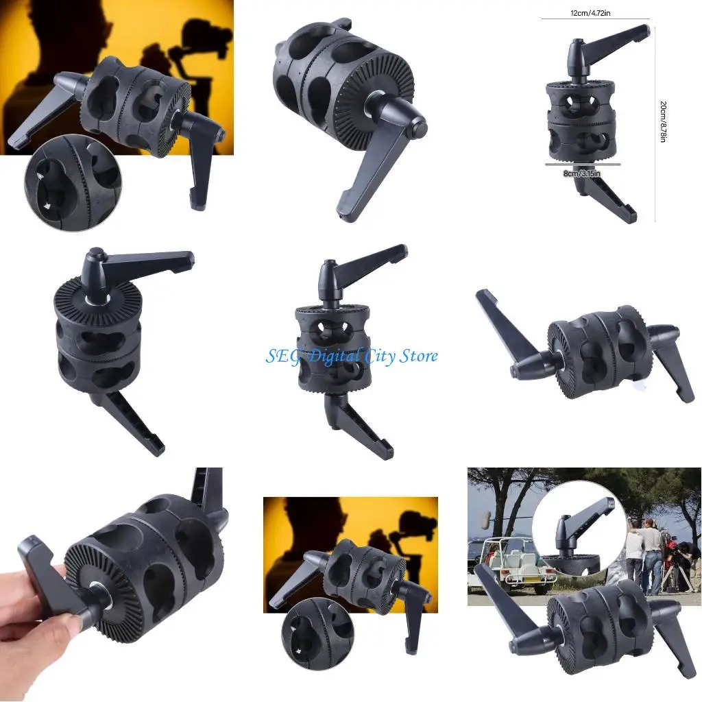 

U75B Camera Double Swiveling Grip Head for Enthusiasts Lockable