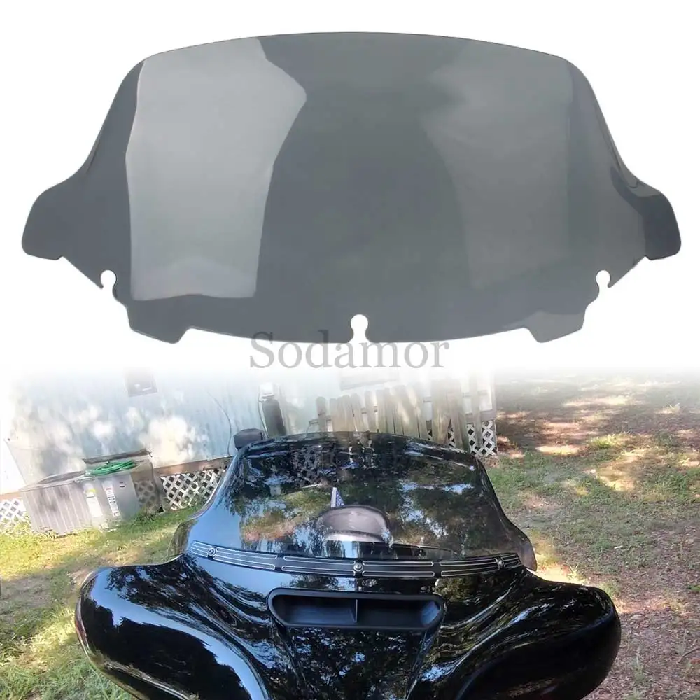 

Directly Replace Your Existing One Windscreen Fit For Harley Electra Glide Street Glide Ultra Limited Tri Glide 2014-Later Smoke