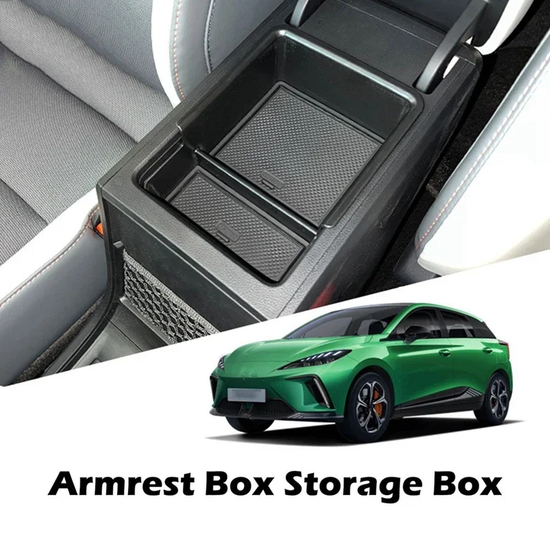 

Car Central Armrest Storage Box For MG 4 MG4 EV Mulan 2023 Center Console Organizer Containers Tray Accessories Parts