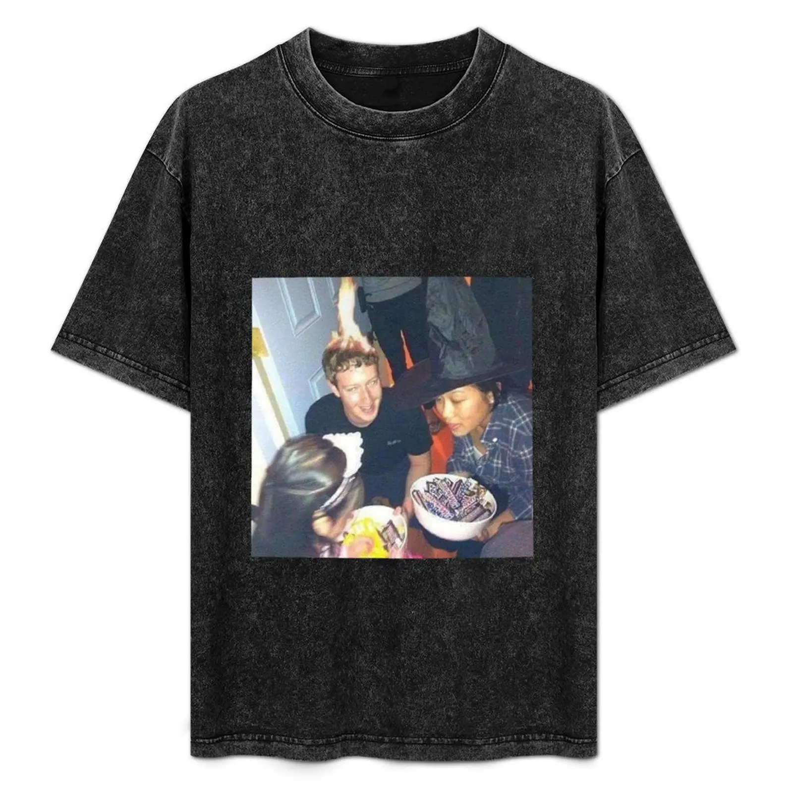 

The Zucc gets his head of fire T-Shirt Festival Casual Short Sleeve