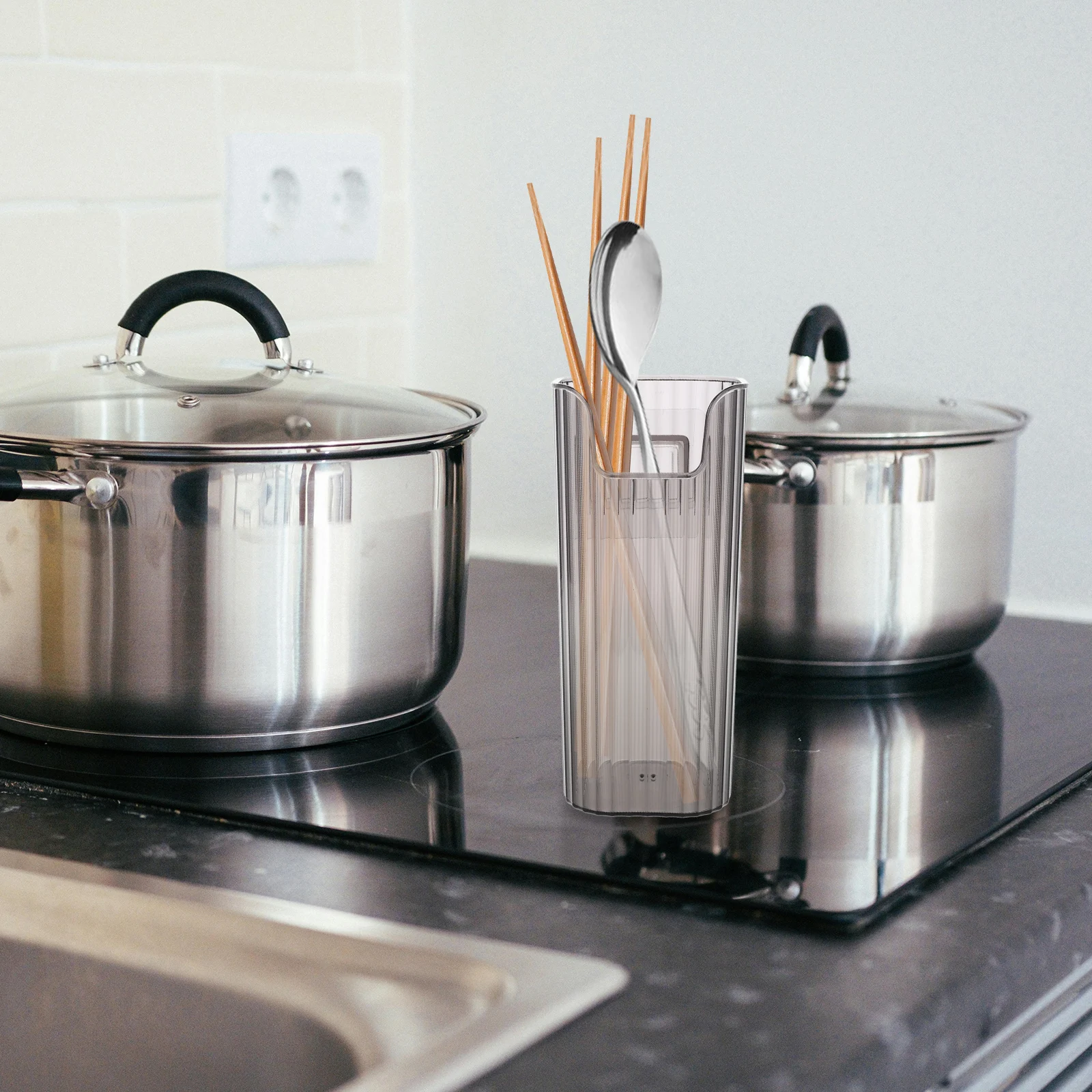 

Plastic Chopstick Holder Kitchen Utensil Organizer Spoon Fork Solid Compact Storage Solution Plastic utensil kitchen