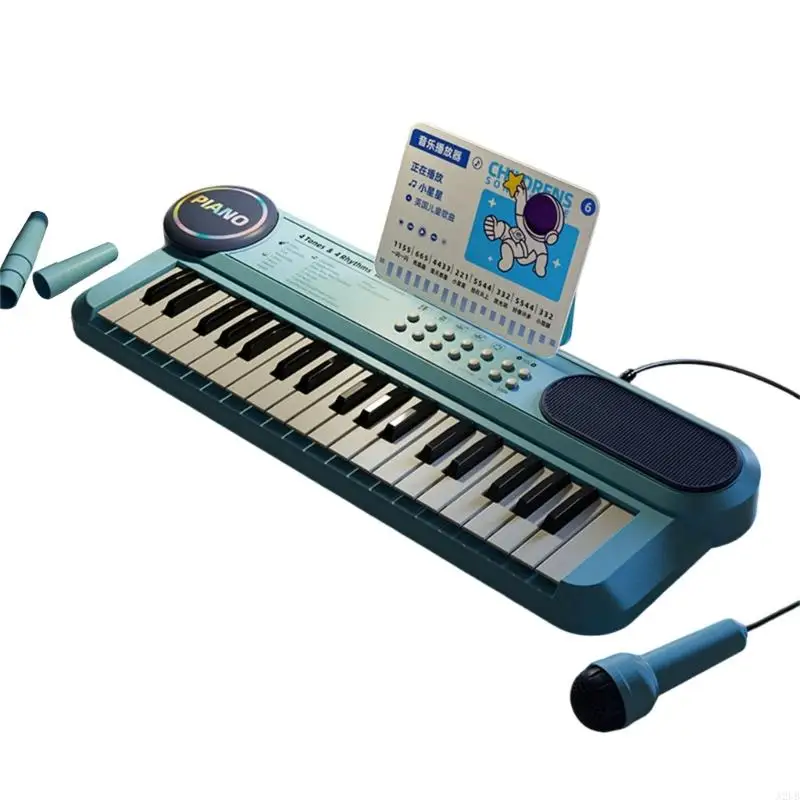 37 Multifunctional Electronic Keyboard Toy For Kids With Various Sound Effects And Rhythms A2UB