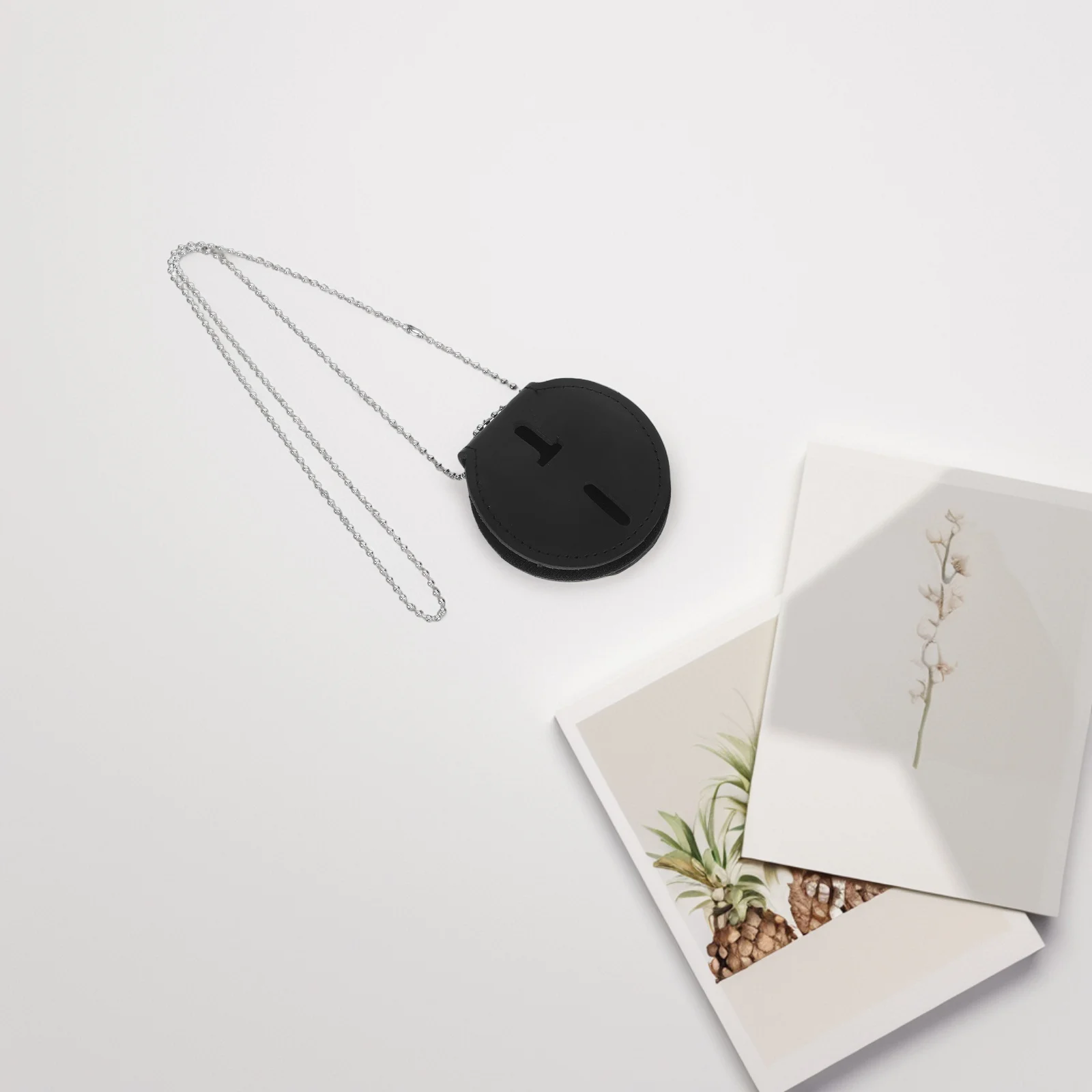 2Pcs Pu Badge Holde… - image