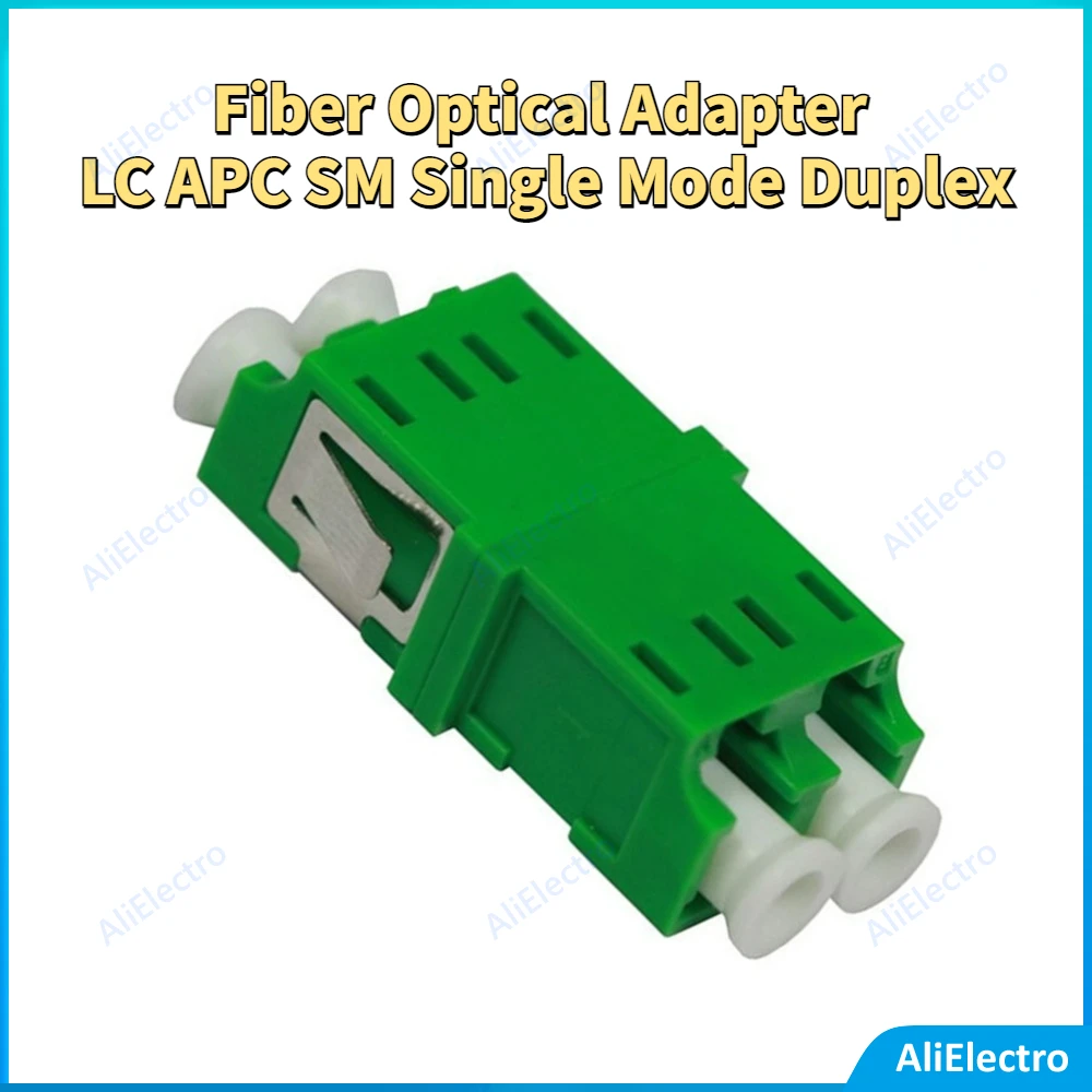 

200 Pieces Fiber Optical Adapter LC APC SM Single Mode Duplex Optical Adapter free shipping