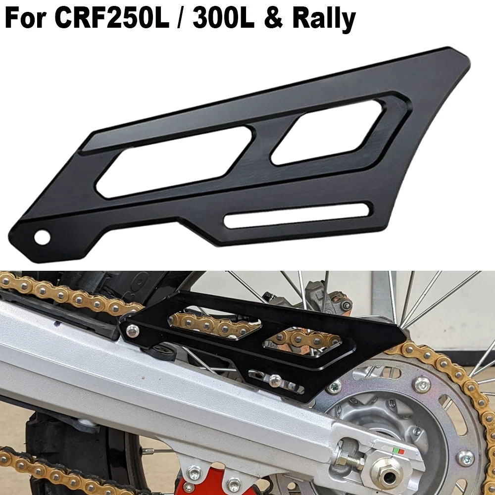 

Heel Guard Chain Rear Sprocket Protection Cover For Honda CRF250M CRF250L CRF250RL CRF300L Rally, CRF1100L , XR250 BAJA CRM250R