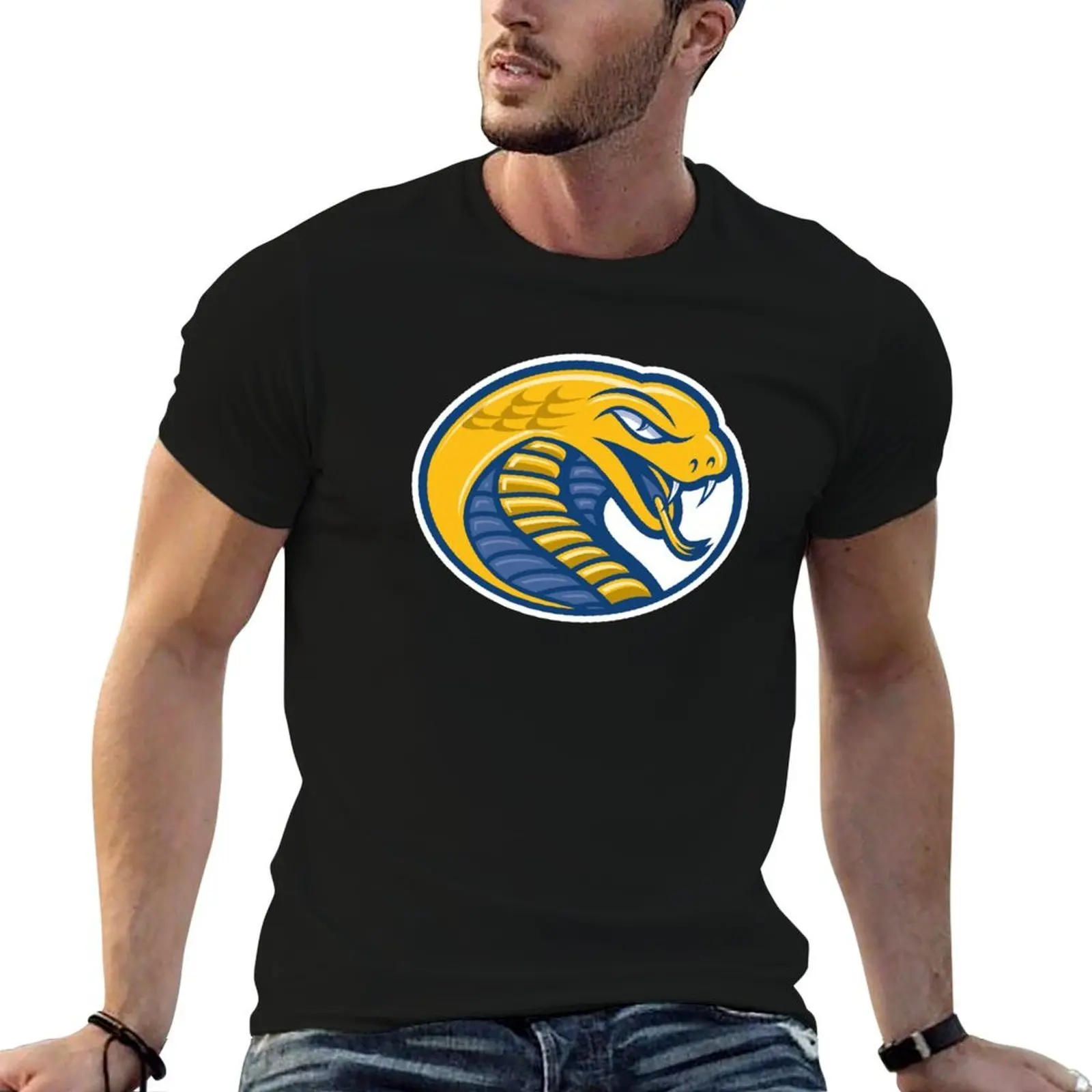 Camiseta Coker College, camisetas g man para hombre, camiseta de algodón 100%, camiseta de algodón para hombre