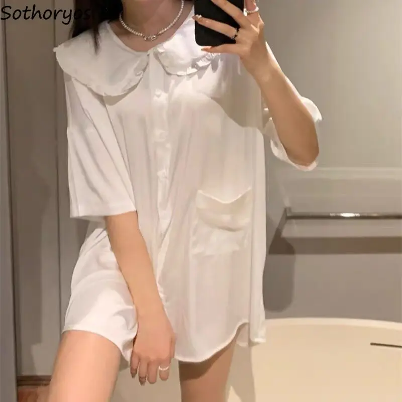 

Nightgowns Women Lace Patchwork V-neck Summer Ice Silk Sexy Sleepwear French Romantic Popular Homewear Comfortable Casual Daily