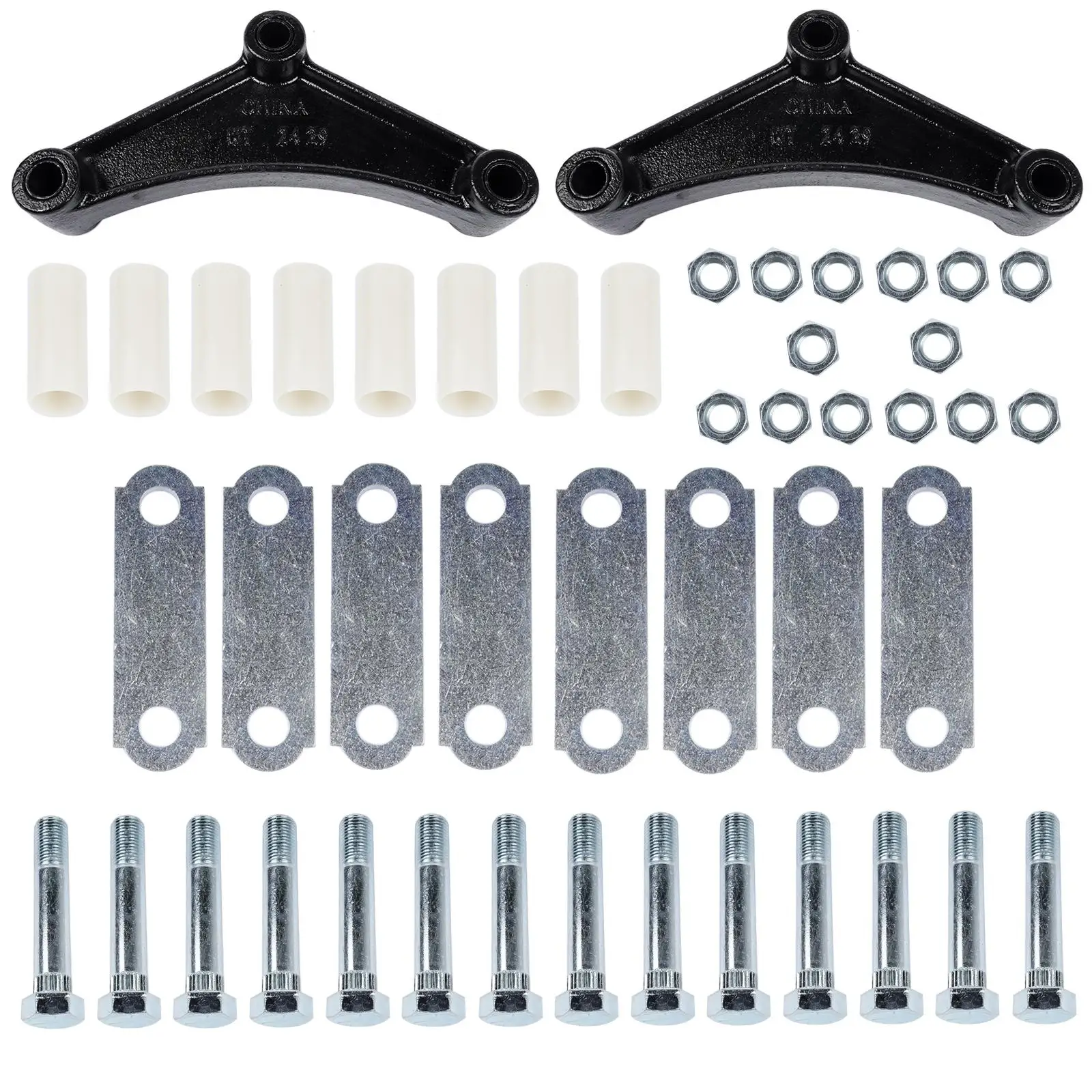 AP01 3500-7000 Kit de reconstrucción de suspensión para remolque de eje tándem con elevación de ecualizadores altos 35007000