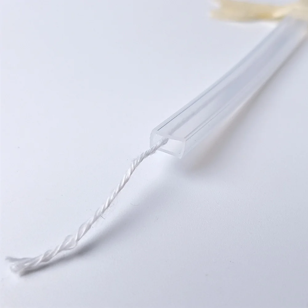 6mm*4 Super Narrow Silicon Tube For LED Strip 4mm IP65 Waterproof Protector Cover Transparent For COB Strip 5050 3528 SMD