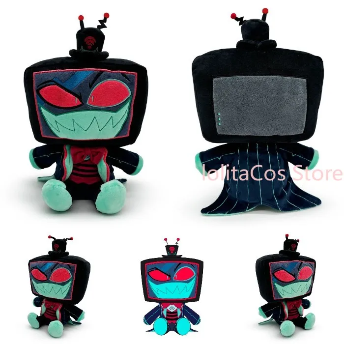 

Genuine in Stock Hazbin Hotel Vox X Kawaii Plush Doll Anime Stuffed Toys Cotton Figure Gift Birthday Mascot Cosplay Christmas