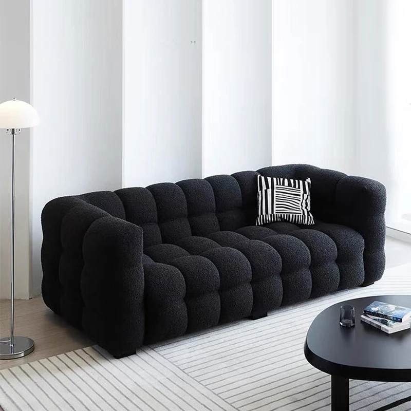 Lazy Living Room Sofa Vacuum Compression Bag Lazy Lounge Relaxing Folding Sofa Bed Home Straight Row Armchairs Couch Furnitures