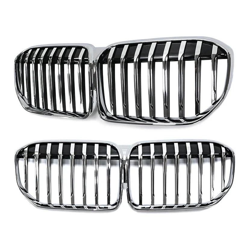 

Hot For BMW 7 Series G11 G12 2021+ 730i 740i 750i 740e Front Bumper Kidney Racing Grill Upgrade To Facelift Style
