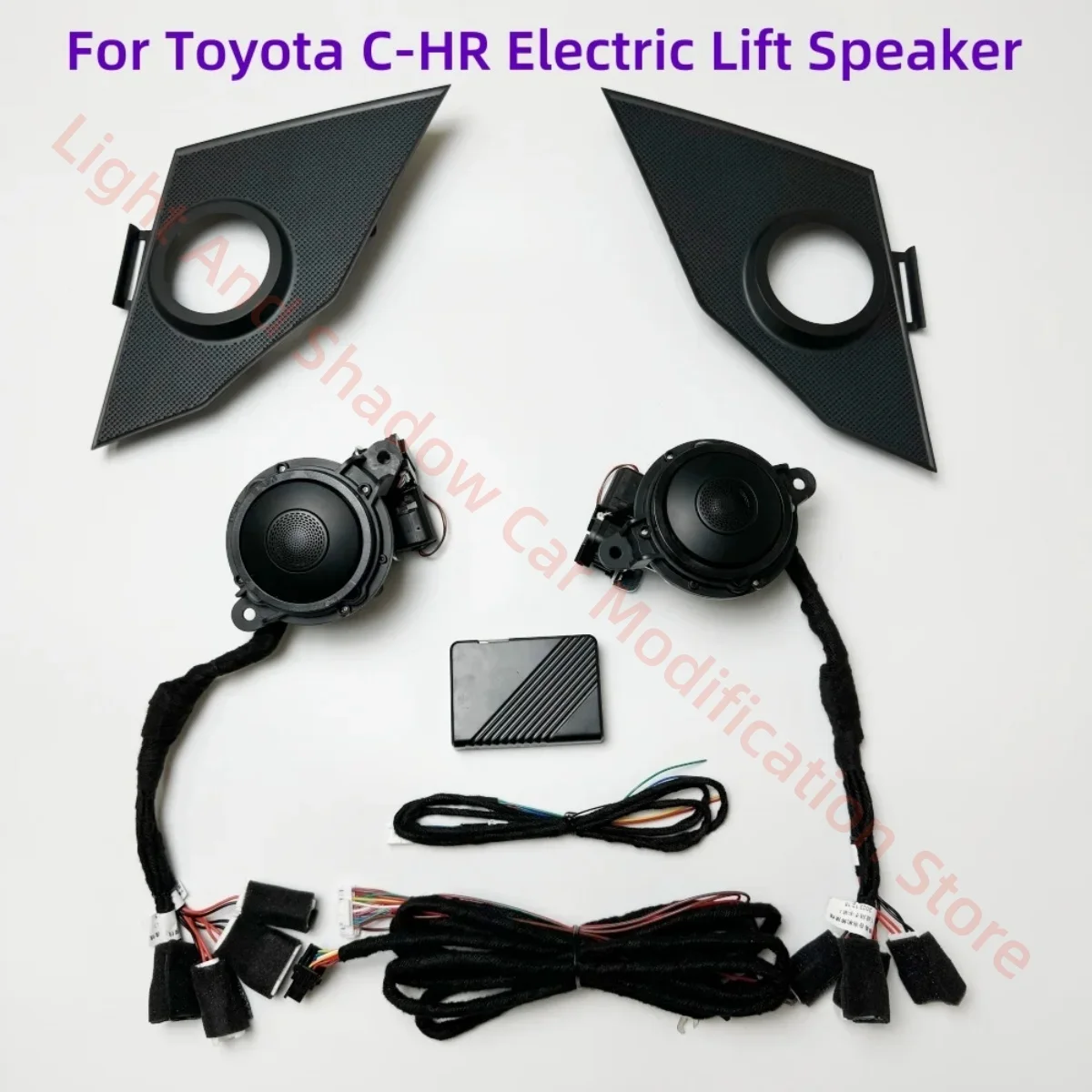 Electric lift speaker For Toyota C-HR CHR 2018+ Suspension lift alto treble upgrade atmosphere light replacement installation