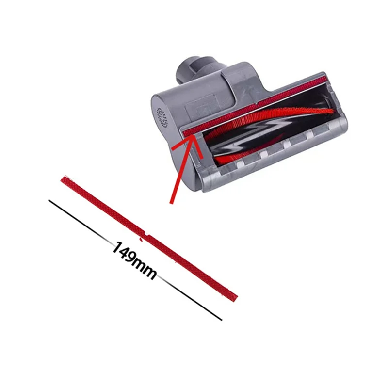 A69M-Suitable For Dyson Vacuum Cleaner Mite Removal Brush Bottom Electrostatic Velvet Line
