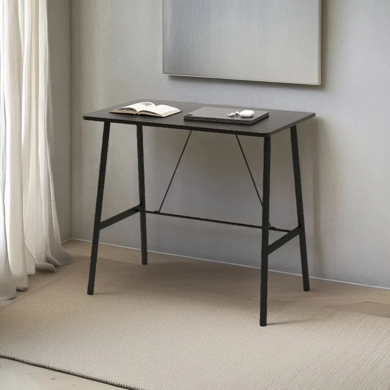 Computer desk, desktop table, household simple bedroom, office live broadcast, waterproof desk, rental, makeup table.
