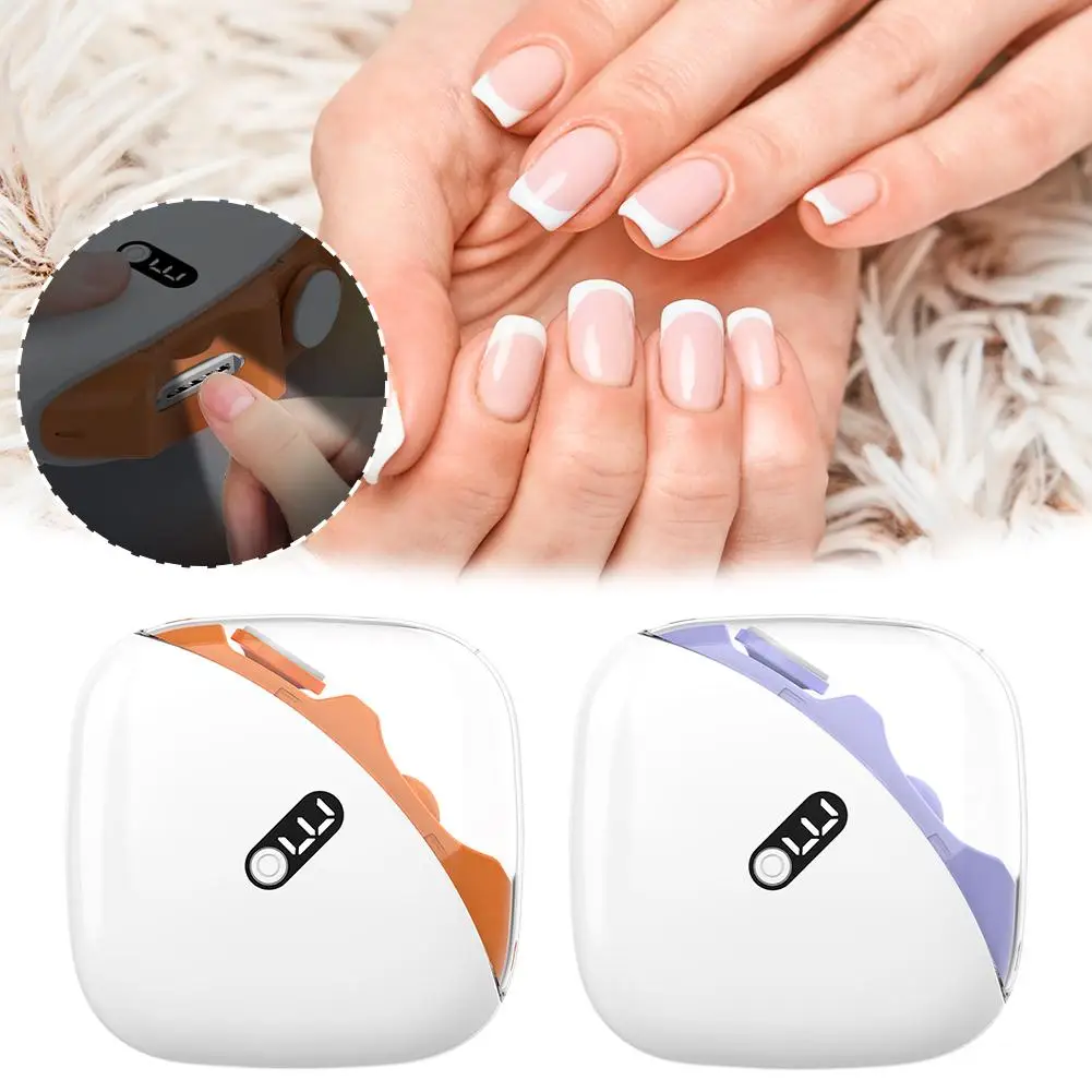 

Smart Electric Nail Clippers Automatic Polished Armor Trim Nail Smart Home Suitable For Children Nail Trimming ﻿ Q3Z5