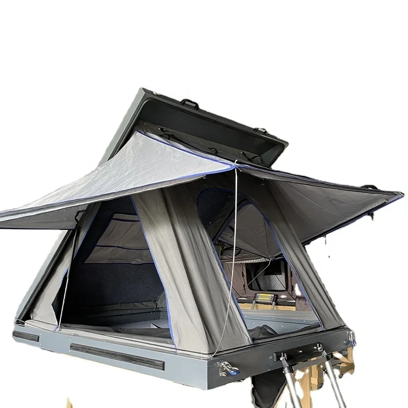 Heavy duty Kings alucab Aluminum Hard Shell Roof Top Tent Camper For Car Roof Top Tent Rooftop Tent hard shell