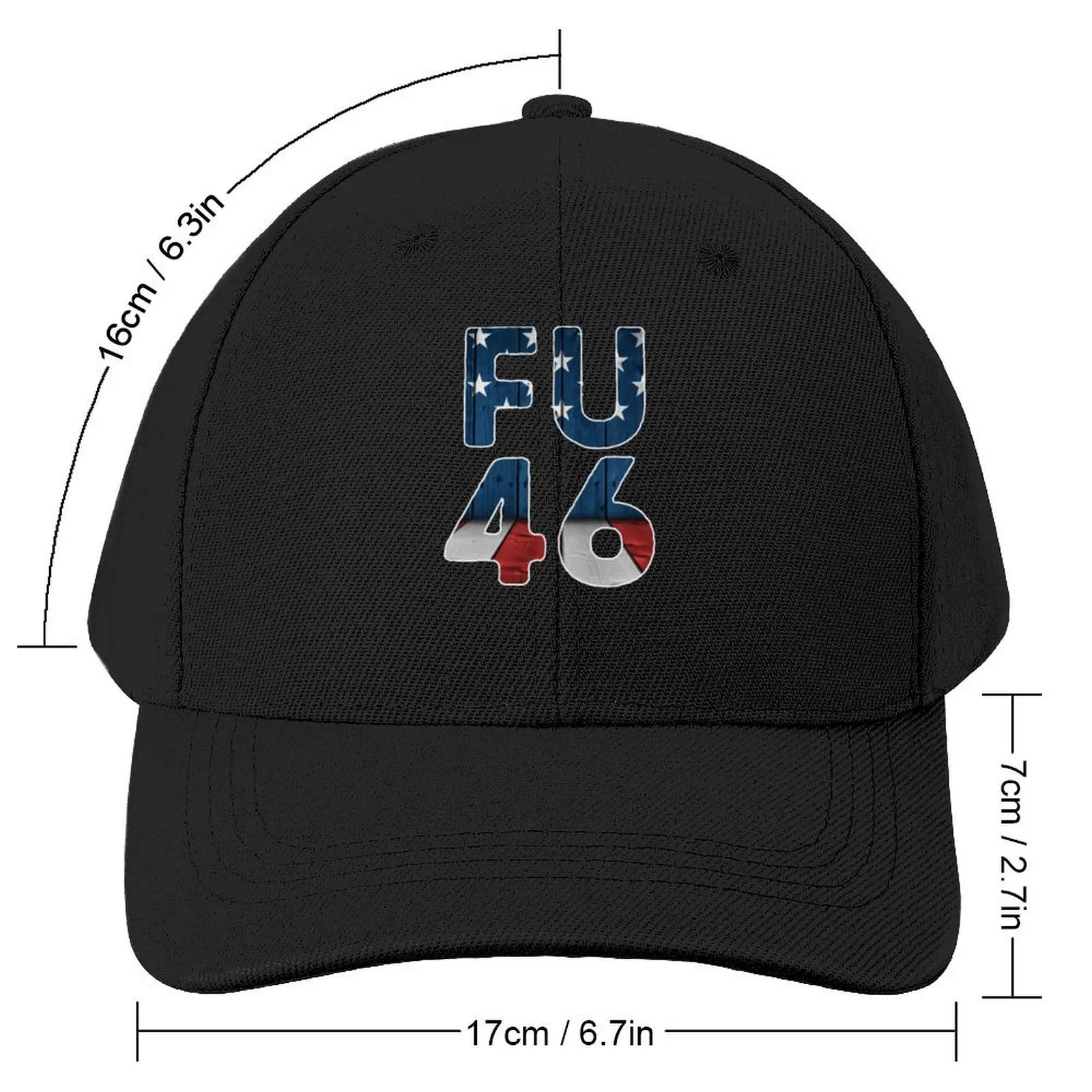 FU 46 Baseball Cap fishing hat hard hat Cosplay Women Men's