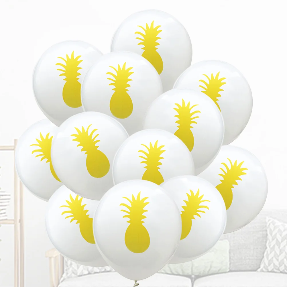 

10pcs 12Inch Flamingo Pattern Latex Balloons Party Decoration Wedding Birthday Festival Hawaii Summer Holiday Set For Decoration