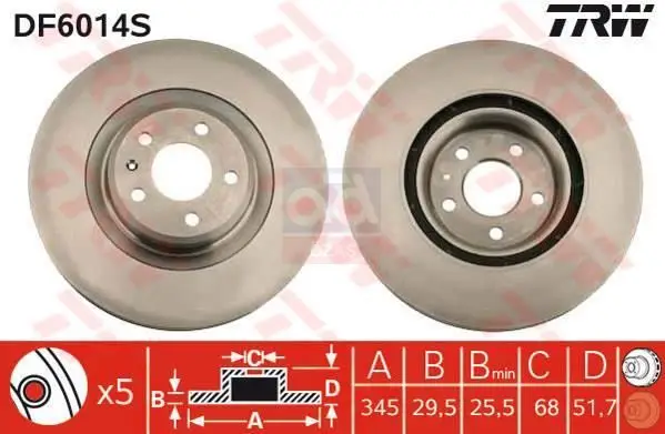 Store code: DF6014S for DISK ON 08 AI. A4-a4-a5-q5 (box single: price TK)