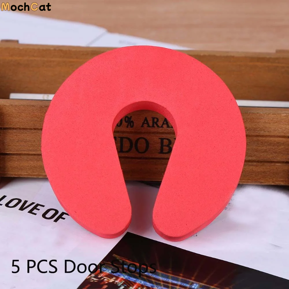 

Safe Soft Baby Children Security Foam Door clamp Door Stops Stopper Clip Gate Stopper