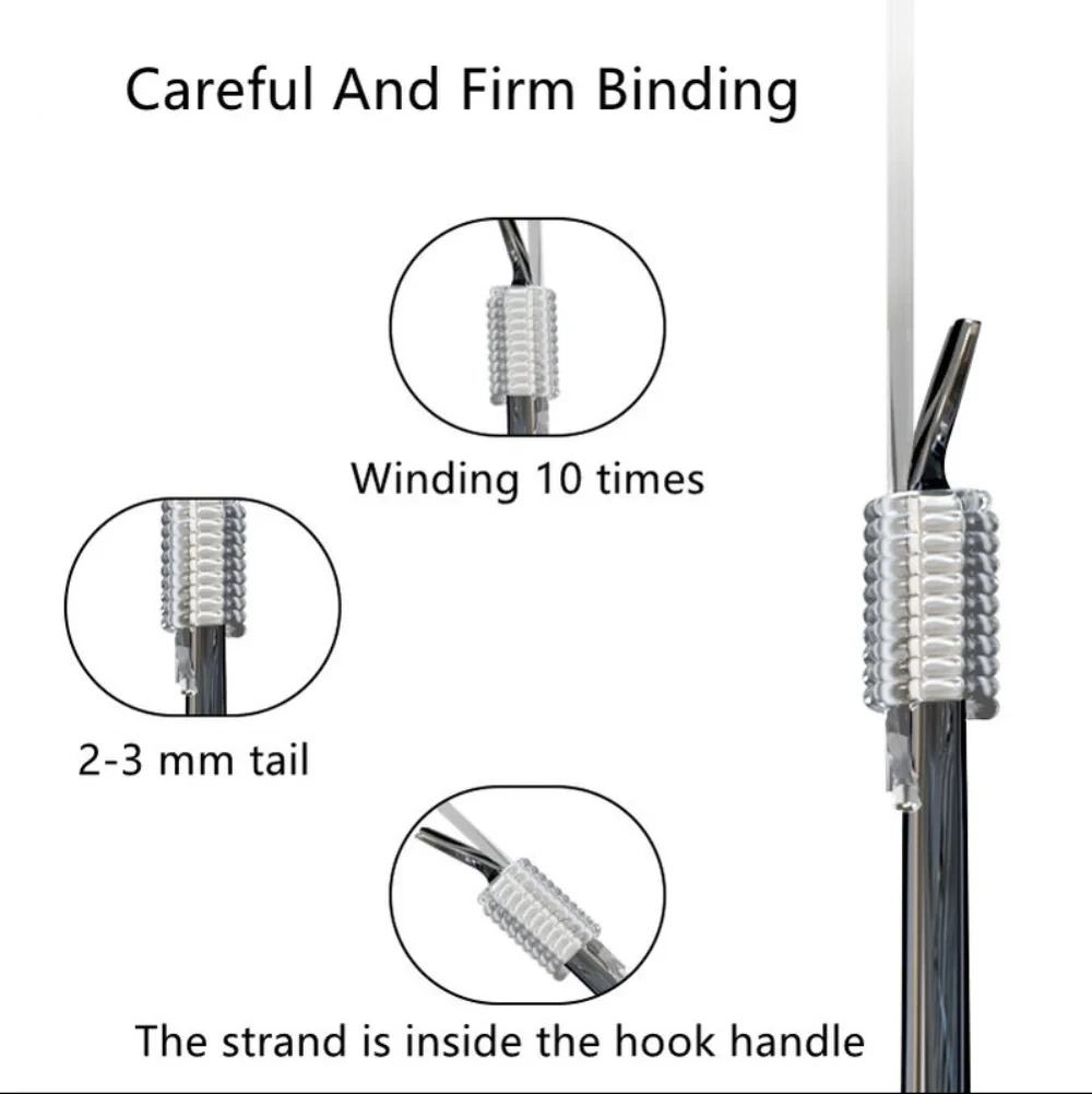 20 anzuelos/10 pares de pomelo dorado, nuevo equipo de pesca de embalaje fino, sedal, anzuelo de pesca de doble anzuelo, cebo de equipo de pesca - imagen 3