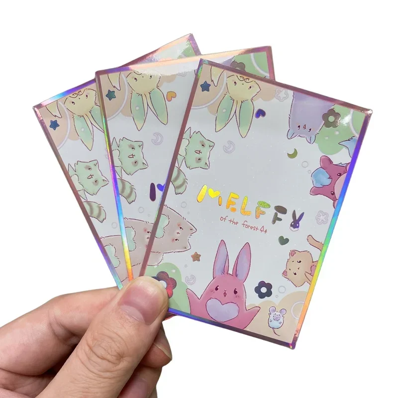 60Pcs/set Yu Gi Oh Kawaii Melffy Rabby Cards Sleeve Gift Collection Card Protective Film Classic Serie Anime Game Characters Toy