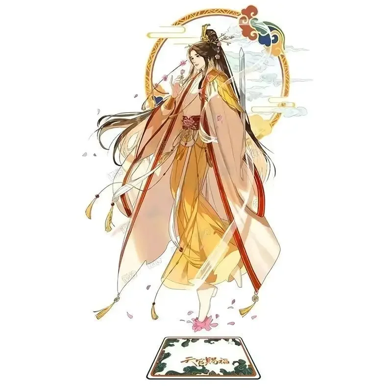 Anime Key Chain Tian Guan Ci Fu Women Key Ring Man  Xie Lian Acrylic Tgcf  Stand Hua Cheng Lovers Gifts