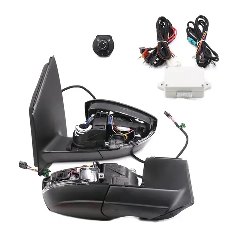 Auto Folding Mirror For VW 2011-2013 6R POLO 2014- 6C NEW POLO Upgrade Automatic Folding Side Mirror with Turn Signals