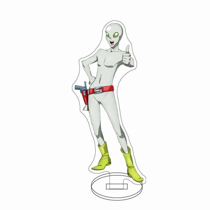 GNOSIA لعبة Setsu الاكريليك حامل 15 سنتيمتر Setsu/جينا/Raqio رائعة مكتب ديكور عيد الميلاد/SciFiGameMerch مروحة جمع مروحة هدية