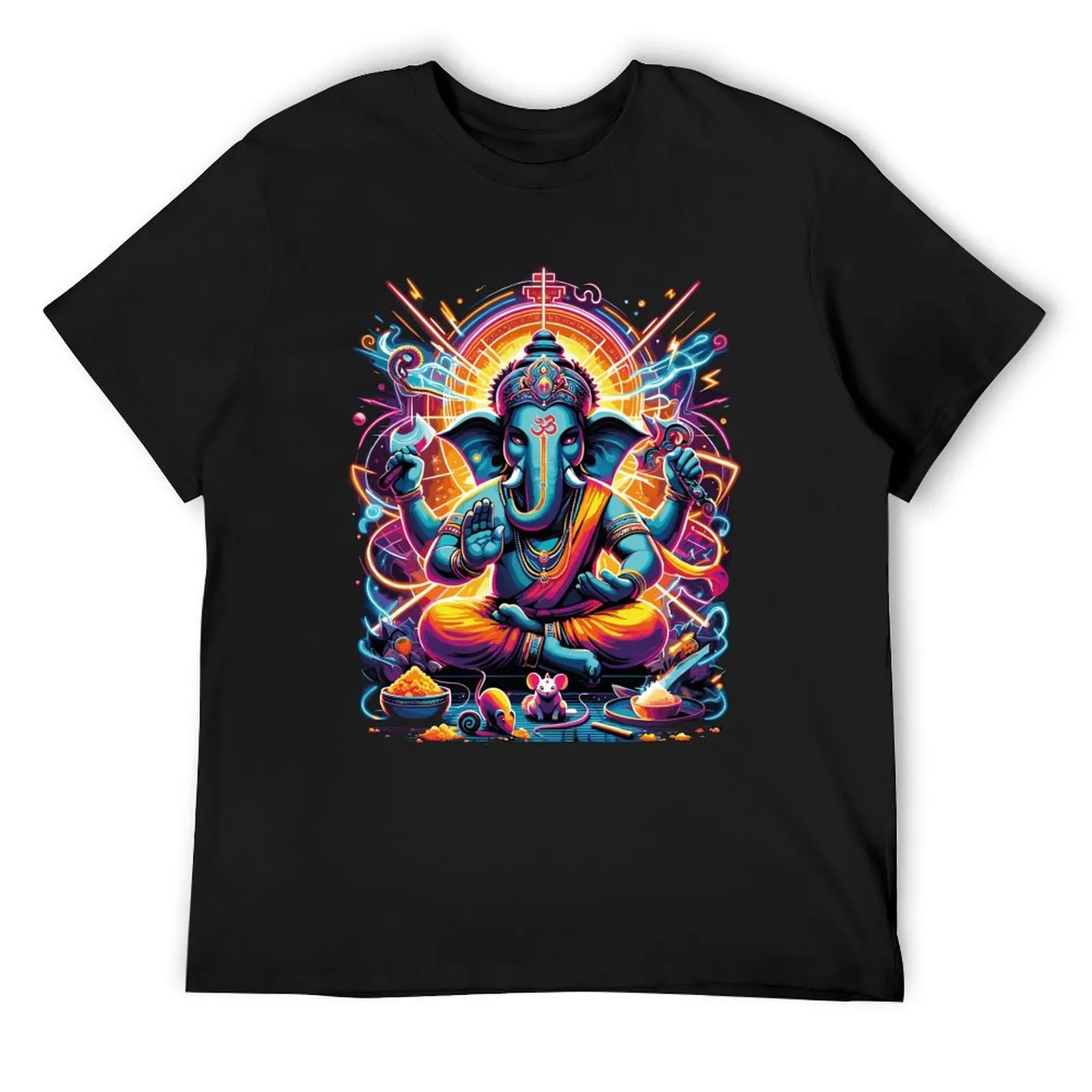 GANESH T-Shirt blacks plus sizes essential t shirt sweat cotton t shirt men