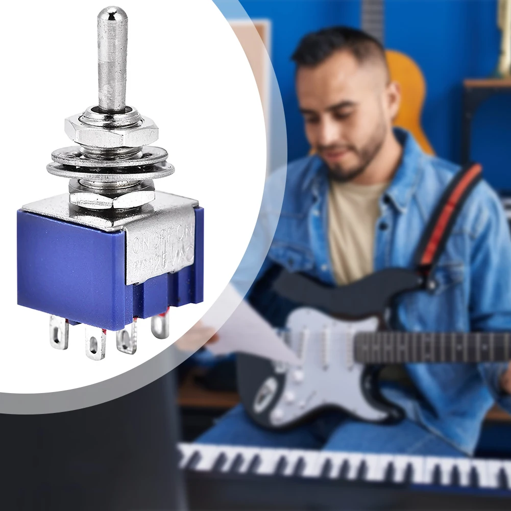 Electric Guitar Toggle Switches,Mini Toggle Switch 3 Way Switch,Vintage-Style Guitar Selector Switch For Most Guitar Wiring