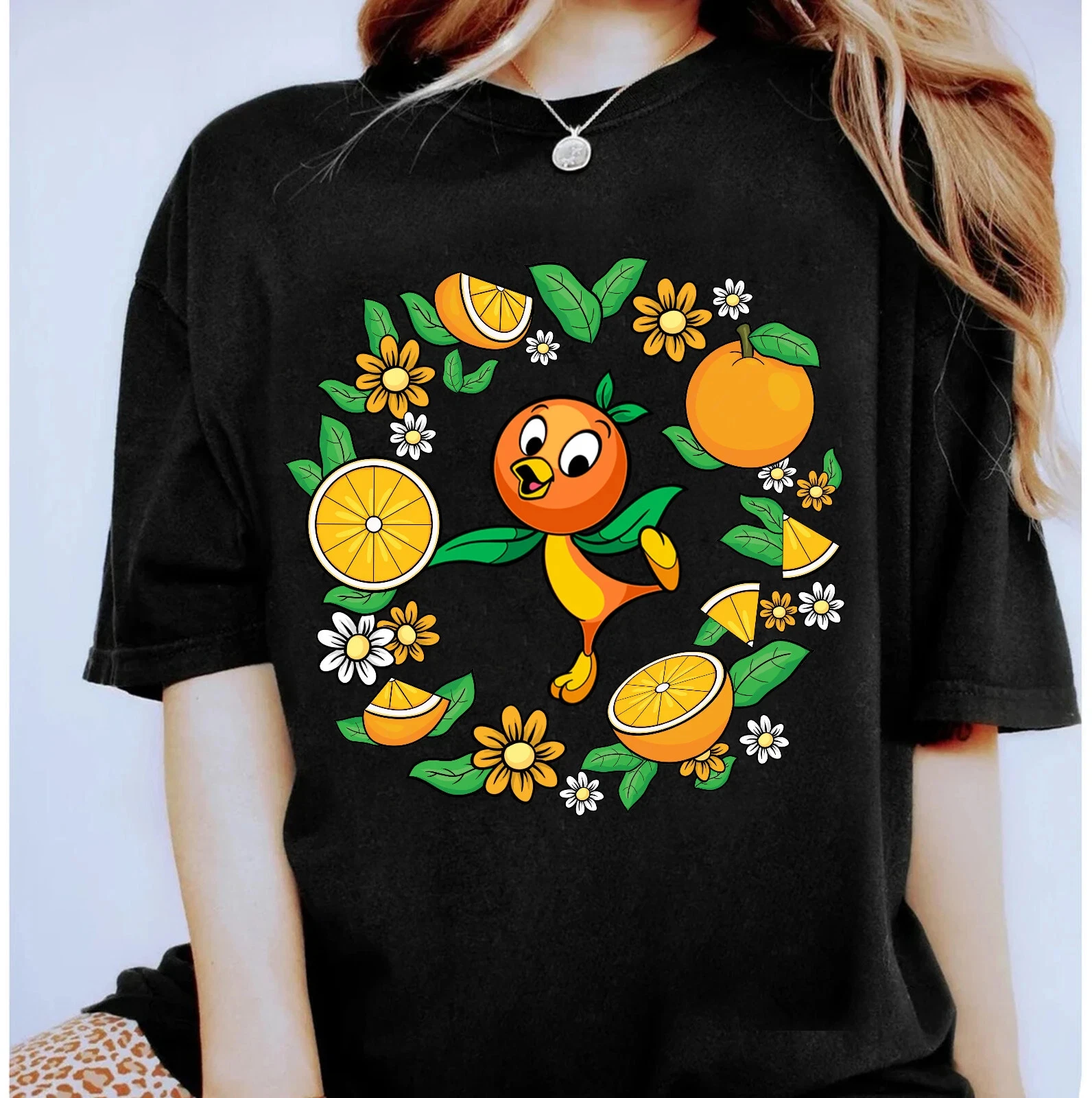 

Футболка с цветочным принтом Disney Epcot, женская модная одежда с короткими рукавами для мальчиков, одинаковые комплекты для всей семьи, детская одежда