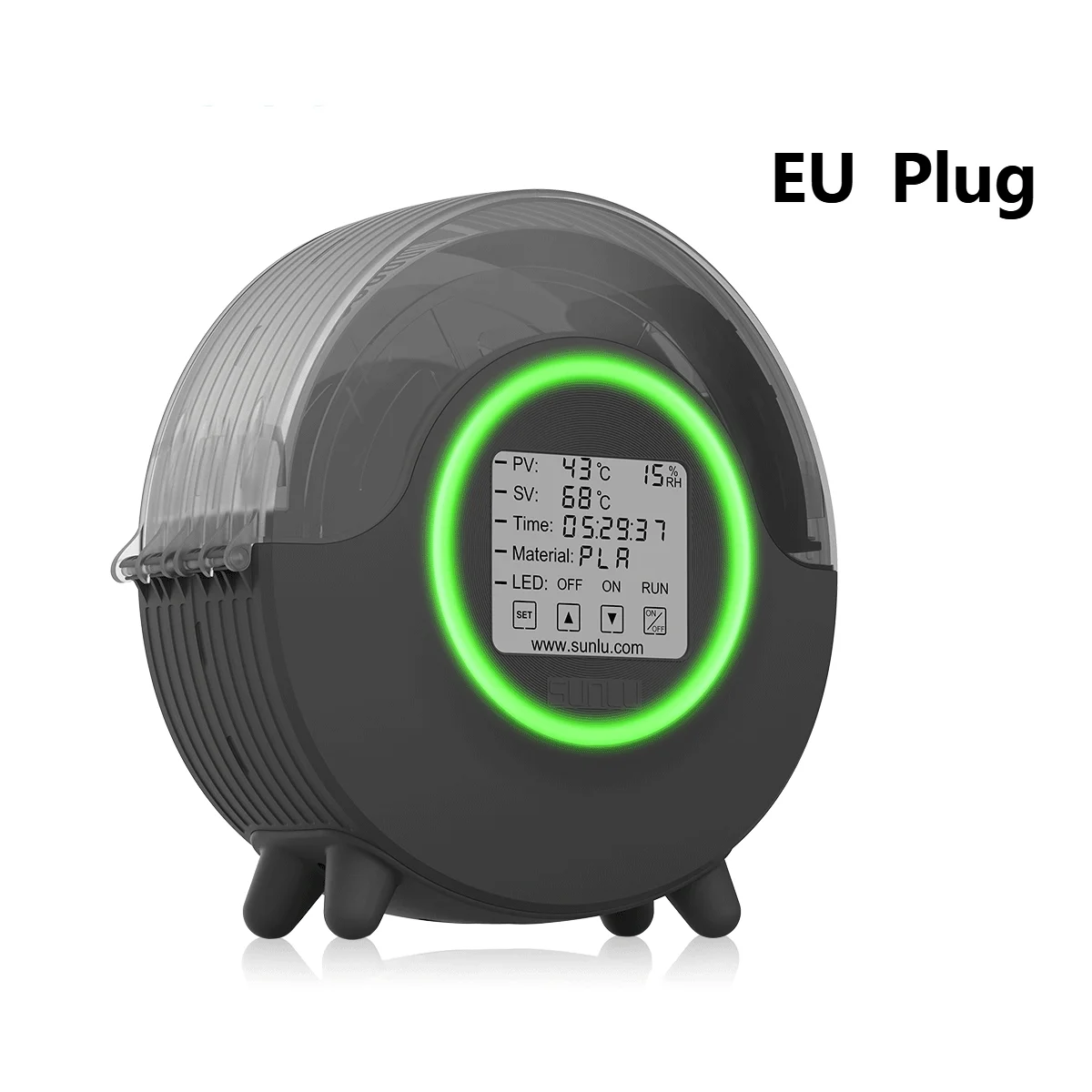 SUNLU 4Rolls PETG Filament 1KG 3D Printer 1.75MM Non-Toxic Good Toughness Biodegradable PLA PLAplus SILK No Bubble 0.5KG TPU