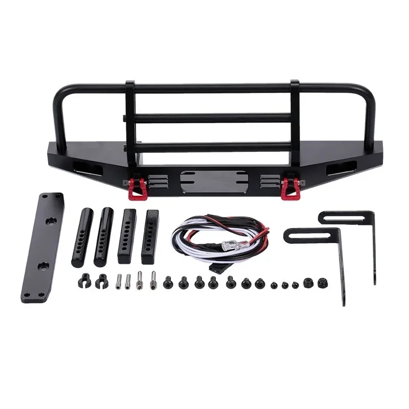 

Metal Adjustable Front Bumper For 1/10 Trax Trx4 Trx-4 Defender Axial SCX10 90046 EX86100 Redcat GEN 8 RC Crawler Car