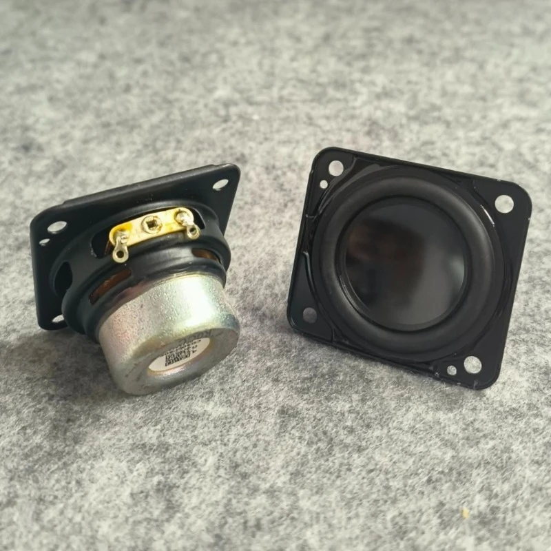 SOTAMIA 2Pcs 1.75 Inch Full Range Audio Speaker 4 Ohm 5W Aluminum Basin Waterproof Speaker 48x44mm Loudspeaker for JBL Flip4