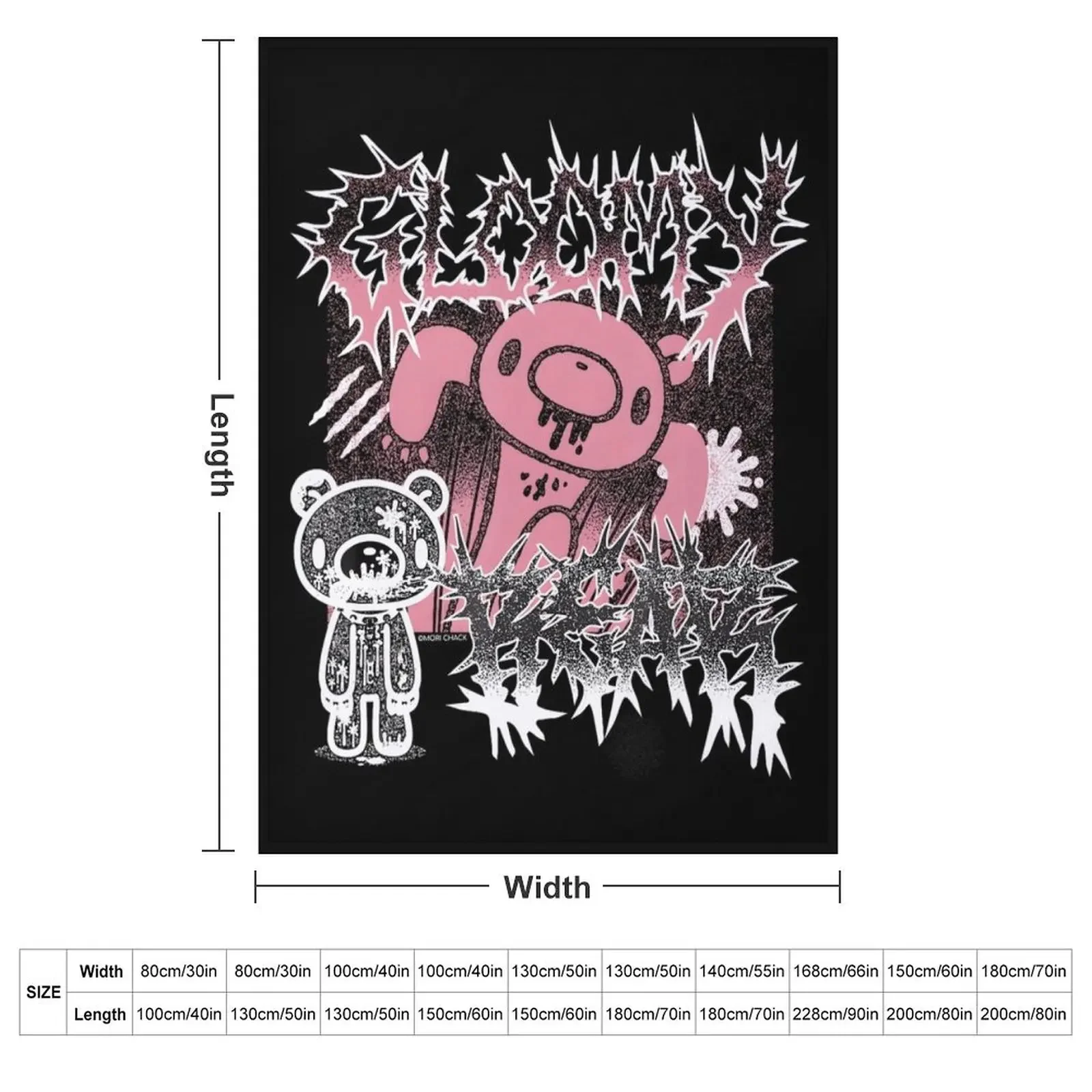 Metal Band Anime Manga Throw Blanket Shaggy Sleeping Bag Luxury Brand christmas gifts Blankets